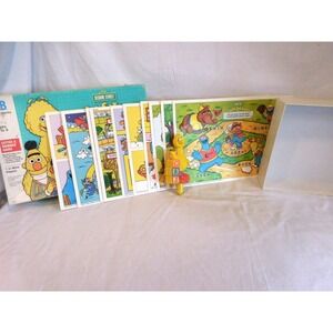 Sesame‎ Street Light and Learn letters and numbers Game  Milton Bradley